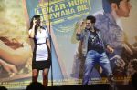 Armaan Jain, Deeksha Seth at the Audio release of Lekar Hum Deewana Dil in Mumbai on 12th June 2014